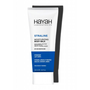 HAYAH LABORATORIES STRALINE MOISTURIZING BODY MILK FOR DRY & SENSITIVE SKIN 200 ML